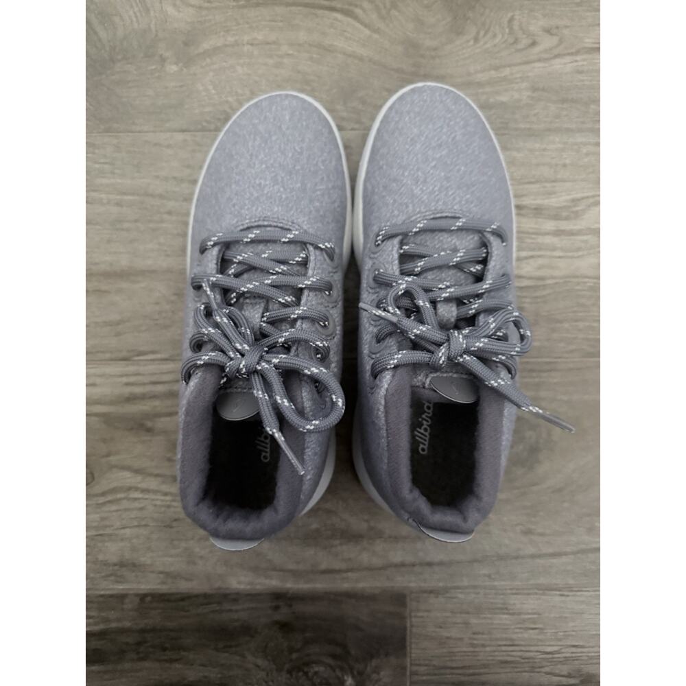 Allbirds Wool Runners Women's Size 7 Athletic Walking Shoes Gray/White New - Picture 3 of 10